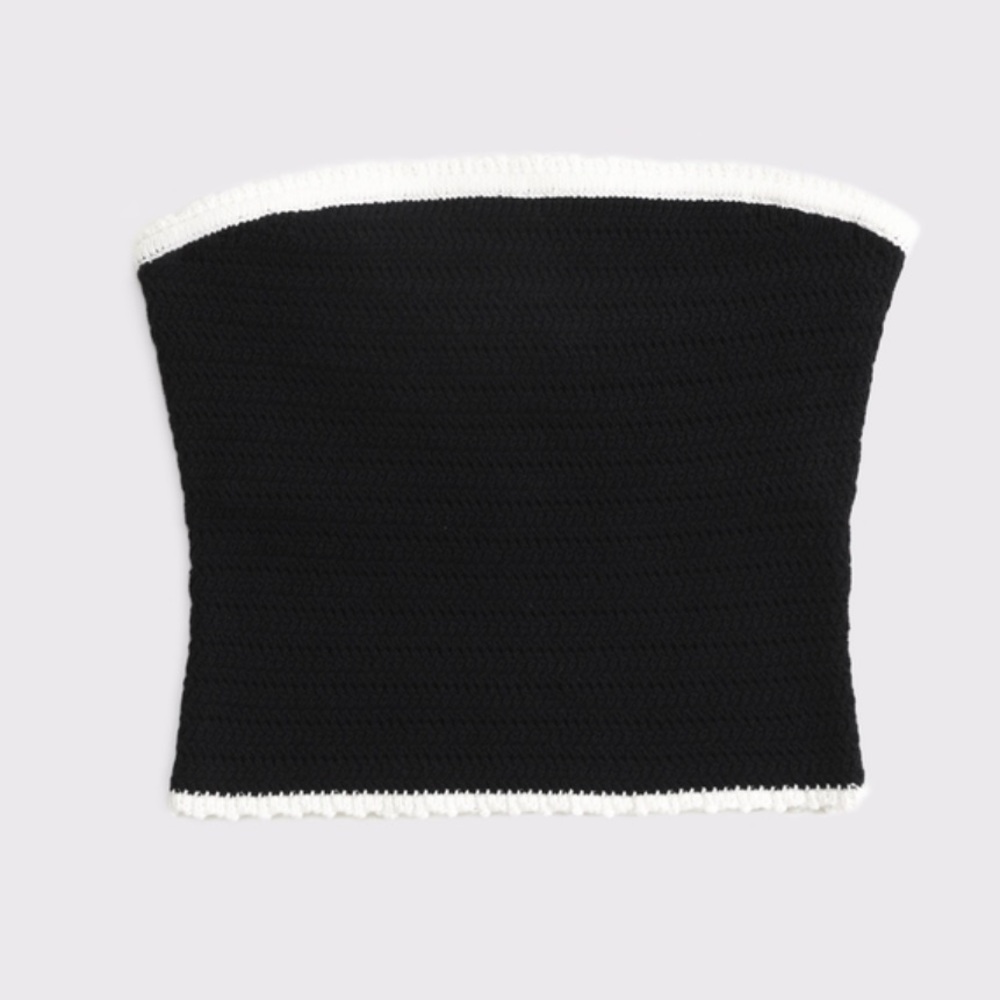 NWT Abercrombie Crochet-Style Tube Top Medium